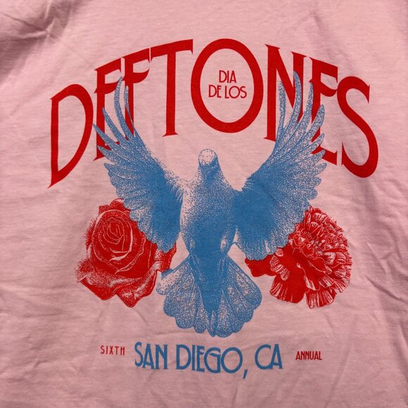 Dia De Los Deftones Nu Metal Band T-Shirt Size Extra Large - Picture 2 of 4